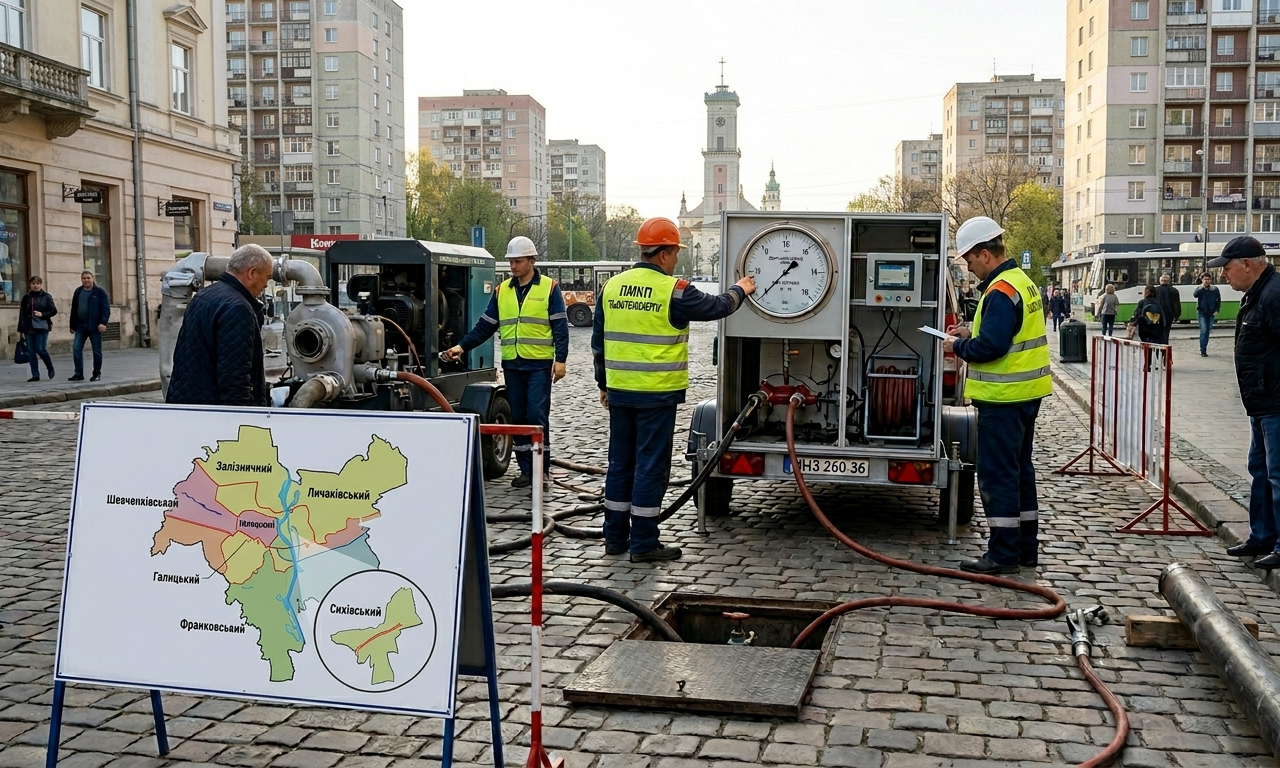 Гаряча вода у Львові: коли почнуться гідравлічні випробування